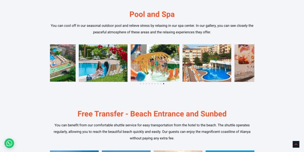 Digital Guide Portfolio 07 Group Hotel Landingpage Website 6